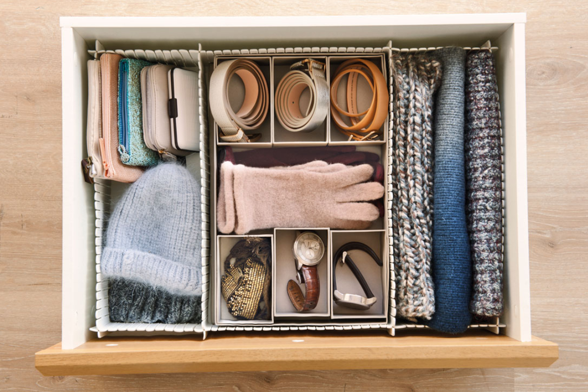 организация и хранение одежды в шкафу